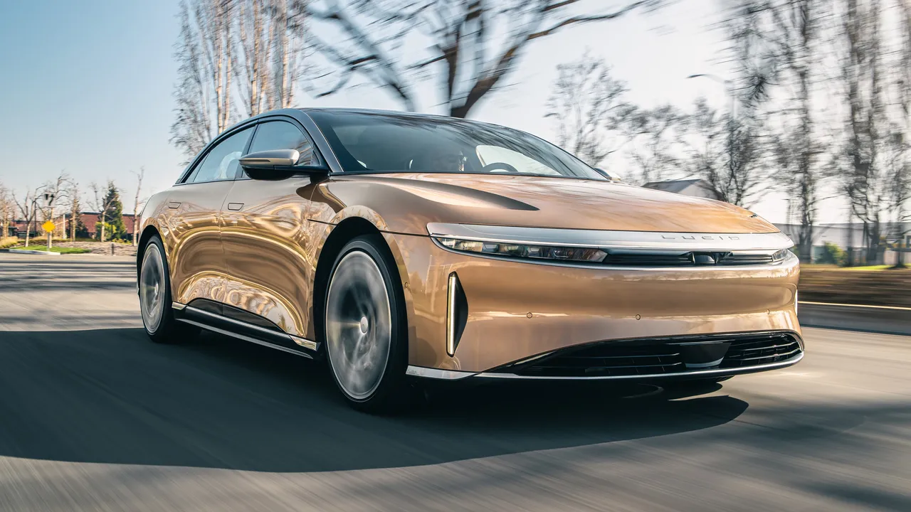 Lucid Air Grand Touring Spotted in RHD Configuration